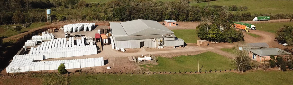 Sede da Agrinobre em Sinimbu (RS).